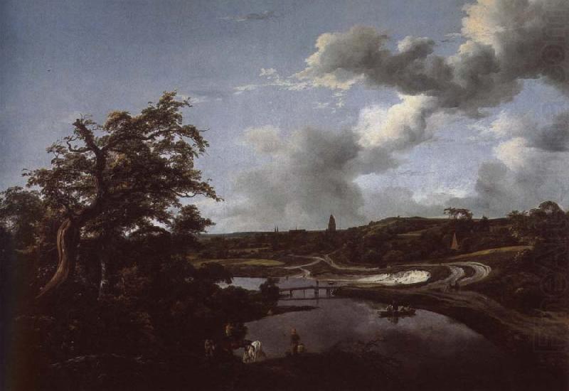 Banks of a River, Jacob van Ruisdael